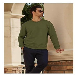 New available <b>top</b> quality Casual solid Sweatshirts Customized Design Fashionable Solid Color Stylish Sweatshirts For Men - Product Image 4