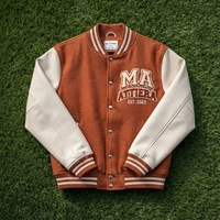 Veste décontractée pour homme en mélange de laine, à fermeture éclair sur le devant, avec logo, col montant, séchage rapide, respirante et écologique