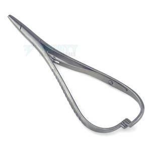 Portaagujas Mathieu de precisión para cirujanos, herramienta manual para sutura, portaagujas Mathieu de control fino - Product Image 2