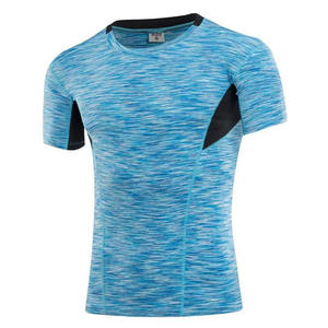 Men's Green Short Sleeve Compression <b>Shirt</b> Quick Dry Sporty Fit <b>Collarless</b> Animal Print Sublimation Printed Summer Wear - Product Image 2