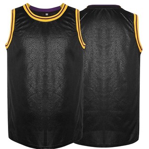 Men's Team Pack Numbers Reversible Basketball Jersey 100% Polyester Breathable Summer Plus Size Front Black and White Practice - Product Image 1