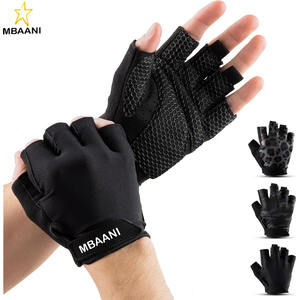 Guantes de Entrenamiento (Acolchados) para Hombre y Mujer - Guantes de Gimnasio sin Dedos para Levantamiento de Pesas, Entrenamiento - Protección Completa de la Palma - Product Image 1