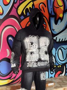 Novedad 2026: Conjuntos de Sudadera con Capucha de Forro Polar para Hombre, de Alta Calidad, Estilo Urbano, Transpirables, Ligeros, Tallas Grandes, Personalizables - Product Image 6