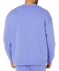 Wholesale price Stylish Long Sleeve Round Neck Shoulder Slope Solid Color Comfortable Plus Size Men's Sweatshirt From Bangladesh - Product Image 5