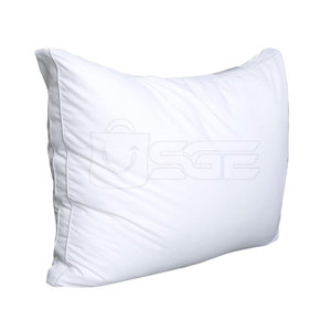 Coussin de sommeil moderne pour la maison, directement de l'usine, avec housse en coton biologique écologique et garnissage en duvet de qualité supérieure, personnalisable - Product Image 2