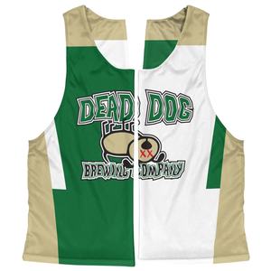 Diseño personalizado sublimado Reversible Lacrosse Pinnies tela de poliéster 100% transpirable adulto/uniforme juvenil con nombre y número - Product Image 5