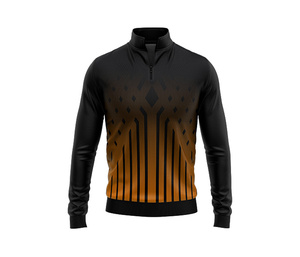 Lightweight Sublimated Quarter Zip Team <b>Jacket</b> <b>Men</b> Women Youth Sportswear Quick Dry Team <b>Pullover</b> - Product Image 5