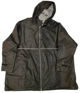 Veste coupe-vent personnalisée en nylon, fermeture éclair, col boutonné, coupe-vent épais et léger, imperméable avec fermeture éclair - Product Image 5