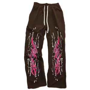 Pantalon de survêtement respirant et décontracté pour hommes, conception OEM, tailles plus, couleurs unies, personnalisable - Product Image 3