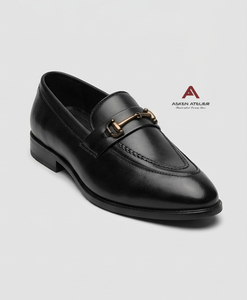 Asken Atelier Men's Synthetic Loafers Slip Toe Formal Shoes Breathable Anti-Slip for Office Business Wedding Elegant Occasions - Product Image 3