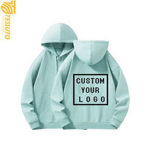 เสื้อฮู้ดดี้พรีเมียมทรงโอเวอร์ไซส์ หนานุ่ม พิมพ์โลโก้ได้ตามต้องการ แบบยูนิเซ็กส์ ทรงไหล่ตก สไตล์สตรีทแวร์ สำหรับผู้ชายและผู้หญิง - Product Image 4