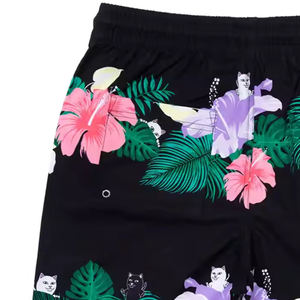 Shorts de bain coupe-vent en toile 100 % coton de haute qualité, design haut de gamme, pour adultes, personnalisables avec marque privée, style streetwear, service OEM - Product Image 5