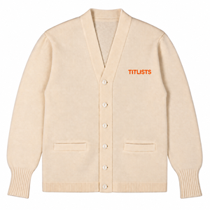 Logos personnalisés sur des pulls à col en V de haute qualité pour les sororités/fraternités/écoles/collèges/universités, logos brodés sur des cardigans en tricot. - Product Image 1