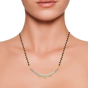 Collier GLEAMORA ENTERPRISE pour femme en or rose 14 carats plaqué or rose, diamants de laboratoire, perles noires, diamants taille brillant, certifié IGI - Product Image 4