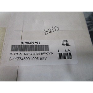 AMAT 0190-09293 <b>SEAL</b> 15.276 X .139 W BRN BWCVD - Trusted Global Legacy Semiconductor Equipment and Parts at - Product Image 4