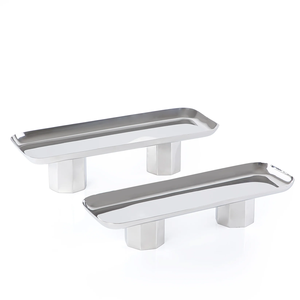 Soporte decorativo de acero inoxidable para pasteles y repostería, fabricado por OEM, para bodas, catering, fiestas y decoración de mesas. - Product Image 1