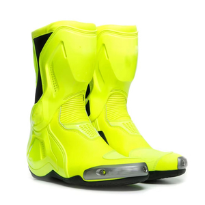 Nouvelles bottes de moto en cuir pour hommes, design personnalisé, bottes de course pour motards, avec tissu en cuir personnalisable, chaussures de moto - Product Image 1
