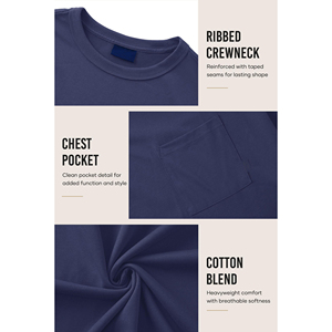 Camisetas de alta calidad, ligeras, de algodón, personalizadas, extragrandes, de manga corta, cómodas y transpirables para hombre. - Product Image 6