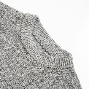 Custom Men's Gradient Crewneck Sweater Ombre Color <b>Block</b> Pullover Long Sleeve Casual Knitwear Fashion Autumn Winter Knit Tops - Product Image 3