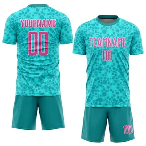 Conjunto de Uniforme de Fútbol de Diseño Personalizado, Camiseta y Pantalones Cortos Transpirables de Secado Rápido, Ropa Deportiva para Hombre, Entrenamiento - Product Image 5