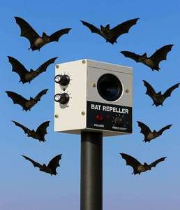 Système de répulsif pour oiseaux BirdAway Pro Advanced en acier inoxydable solide et écologique pour la protection extérieure - Product Image 2