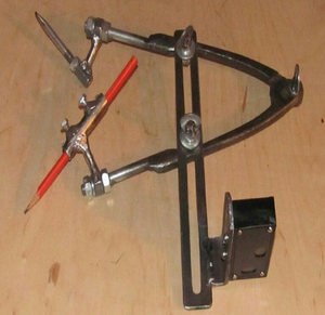 Équerre de traçage multi-angles pour charpentier, diviseur d'artiste, outil de traçage de motifs droits, disponible à prix de gros. - Product Image 6