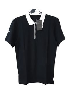 Chemises de golf pour hommes à manches courtes, en coton 100% tricoté, anti-plis, de luxe, design personnalisé, haute qualité, OEM, MOQ - Product Image 5