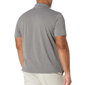Polo pour homme OEM à manches courtes, design personnalisé, couleur unie, coton, été, prix de gros d'usine - Product Image 3