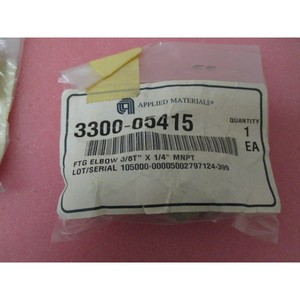 AMAT 3300-05415 FTG ELBOW 3/8T" x 1/4" MNPT - อุปกรณ์และชิ้นส่วนเซมิคอนดักเตอร์ระดับโลกที่เชื่อถือได้ - Product Image 3