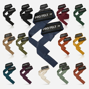 Sangles de levage rembourrées de qualité supérieure, nouveau design, robustes, pour musculation, soulevé de terre, entraînement en salle de sport, powerlifting, souples et durables - Product Image 1