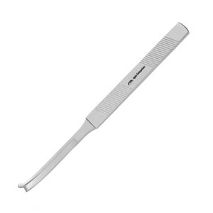 Osteotome chirurgical manuel à design droit, certifié CE, pour usage orthopédique, qualité supérieure, argenté, longueur 18 cm - Product Image 5