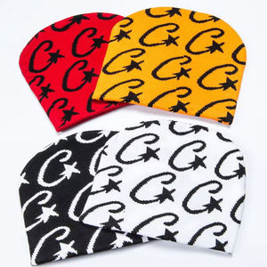 Bonnet en tricot chaud de haute qualité pour les voyages d'hiver, nouvelle tendance, bonnet à revers extensible pour un style décontracté - Product Image 5