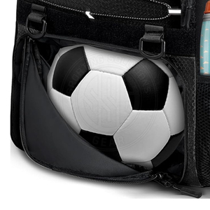 Sacs de football avec grand espace de rangement et tissu résistant pour vêtements de sport, chaussures et ballon - Product Image 2