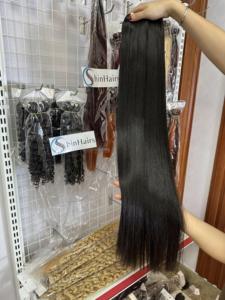 100% Vietnamese Human <b>Hair</b> Bone Straight <b>Hair</b> Extensions,super Double Drawn Donor <b>Hair</b> Vietnam Bone Straight Bundles - Product Image 4
