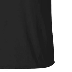 T-shirt brodé noir à manches courtes et col rond pour femme, motif poitrine Pretty Girl 08, haut décontracté en coton, style streetwear tendance - Product Image 5