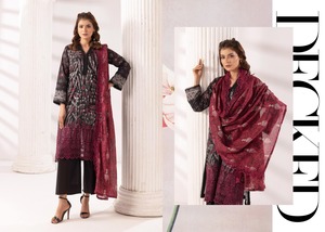 pakistani <b>suits</b> Cotton / Lawn shalwar kameez design for women high quality dress Embroidered Cotton / Lawn <b>Suits</b> - Product Image 3