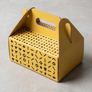 Caja para Pastel de Queso Impresa Personalizada, Caja para Transportar Pasteles, Caja para Empacar Pasteles de Cumpleaños - Product Image 2