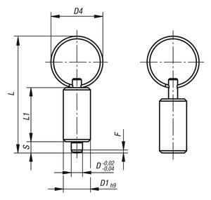 K0636 Pasador de Indexación de Acero Inoxidable - Product Image 4