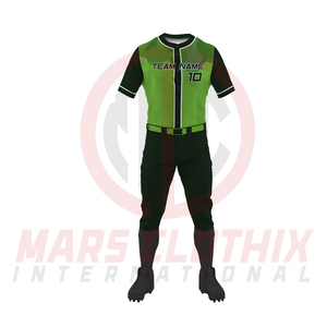 Vêtements d'équipe sportive, uniforme de baseball confortable à coupe régulière, fabrication professionnelle, ensemble d'uniformes de baseball à manches courtes - Product Image 2
