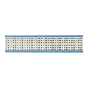 Marqueurs de fils en tissu acétate Brady avec numéros consécutifs pour l'identification des câbles - Product Image 3