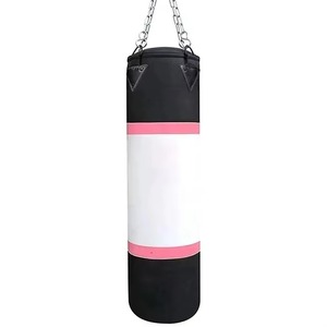 กระสอบทรายสำหรับฝึกซ้อมศิลปะการต่อสู้แบบหนัก สำหรับการฝึกมวยและ MMA บรรจุน้ำและทราย ทำจาก PU และเหล็ก - Product Image 1