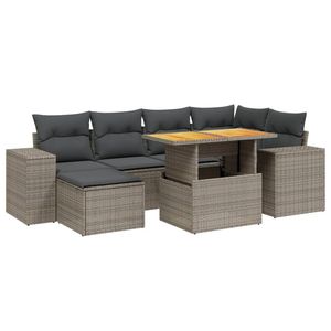 Set divano giardino grigio - Product Image 2