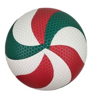 Ballon de volley-ball professionnel de compétition de qualité supérieure, avec couleurs et logo personnalisés, cousu à la machine.