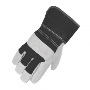 Gants de sécurité en cuir de vachette pleine fleur avec doublure en coton confortable, gants de travail industriels robustes pour la protection du jardin - Product Image 5