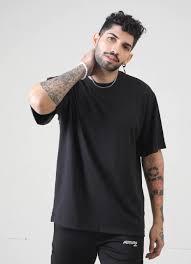 T-shirt de streetwear urbain de luxe |   T-shirt à col montant en coton peigné 100% poids lourd |   Vêtements vierges en gros avec logo personnalisé - Product Image 2