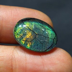 Australian <b>Opal</b> Doublet Monarch Gemstone Green Fire <b>Opal</b> Handmade Stone Jewelry Fire <b>Opal</b> Doublet Monarch Gemstone Pendant - Product Image 3