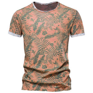 Camisetas Casuales de Corte Regular para Hombre, Personalizadas al por Mayor con el Logotipo de su Marca, de Poliéster/Algodón, con Estampado Deportivo por Transferencia de Calor - Product Image 5