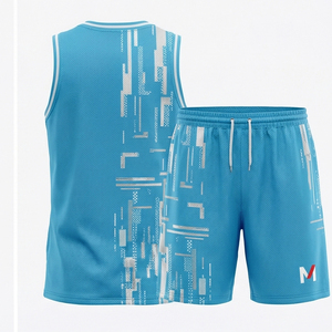 <b>Elite</b> digital camo basketball jersey shorts uniform breathable mesh team kit custom sports apparel MALUZA INDUSTRIES - Product Image 2