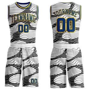 Ensemble d'uniformes de basketball personnalisés pour jeunes - Respirant 180 GSM, sublimation inaltérable 50+ lavages pour les ligues d'été universitaires américaines - Product Image 1