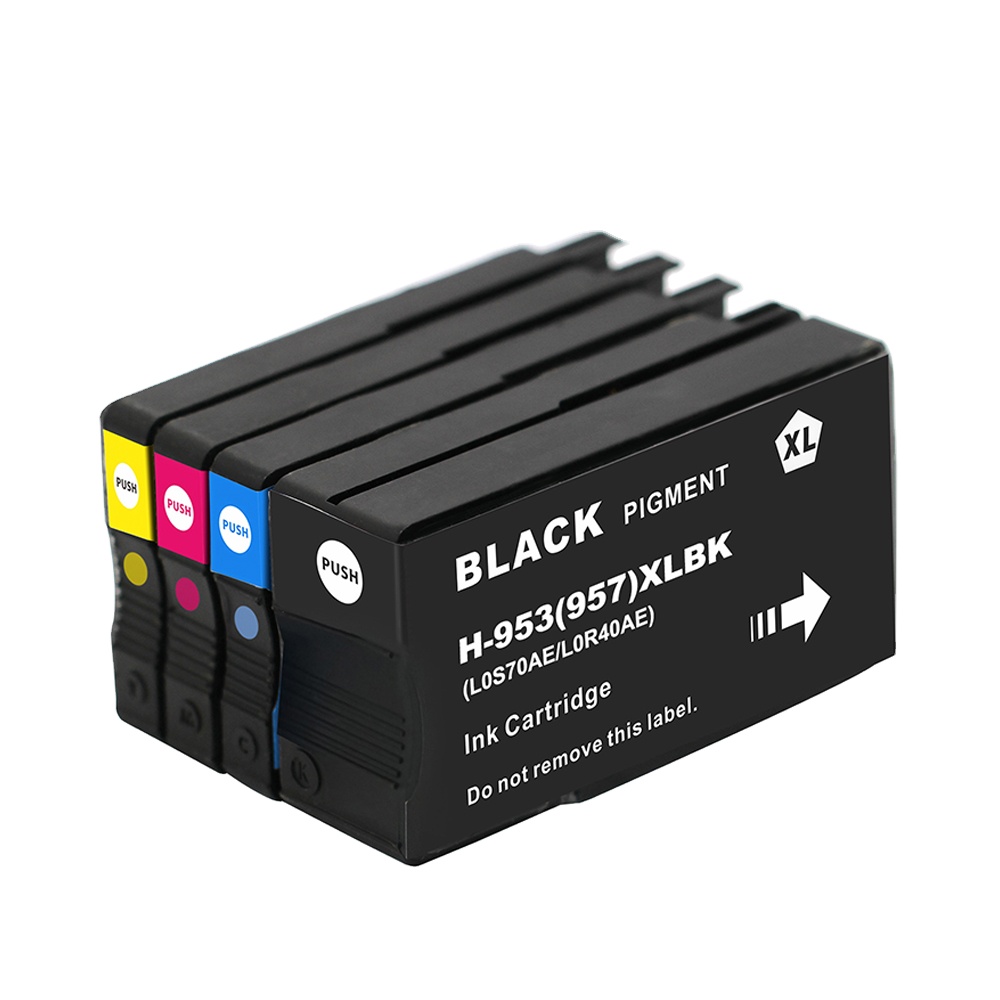 Цветной Восстановленный картридж Tatrix RTS 953 953XL 957 957XL для принтера HP OfficeJet Pro 8710 8728